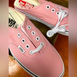 Vans NWT - Powder Pink - Authentic Mule style - 7.5